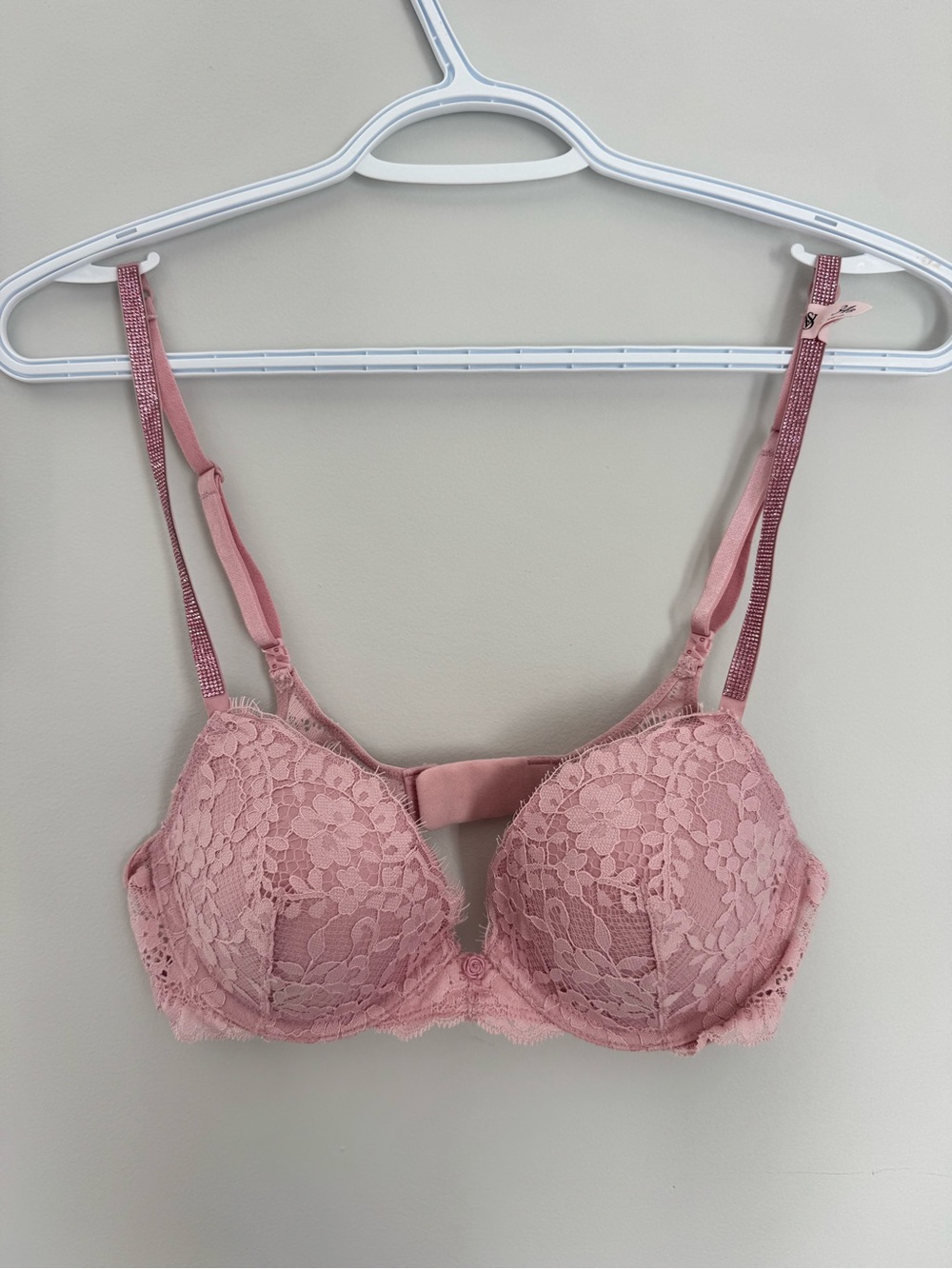 Victoria's Secret Pink Lace Push-Up Bra